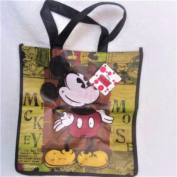 New Disney Mickey Mouse Tote Bag - Picture 2 of 7